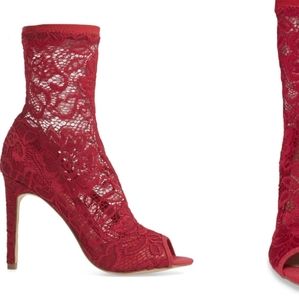 Imaginary Lace Sock Bootie by Charles David